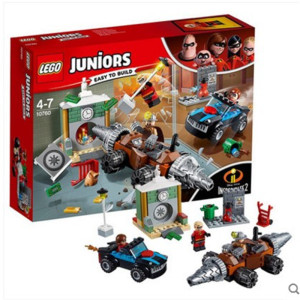 2018新品乐高lego小颗粒积木小拼砌师超人总动员2之银行事件10760