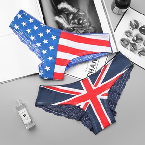 低腰星条旗内裤