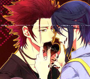 k 双王 尊礼 敬 周防尊宗像礼司 情人节1 笔记本