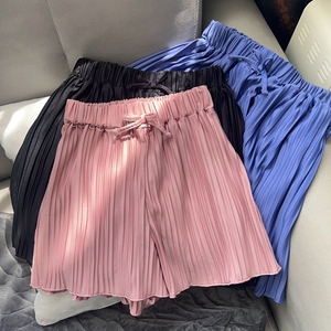日单女童夏季柔软百褶短裙裤裙 110-160cm