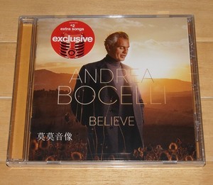特！安德烈波切利 2020年专辑 相信 1CD 加歌版19首 【全新正版】