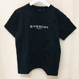 22春夏折扣〗法国givenchy纪梵希 儿童 破洞 短袖t恤