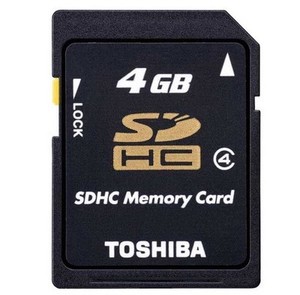 toshiba/ 东芝 sd4g class4 sdhc 3d打印机相机多媒体内存大卡