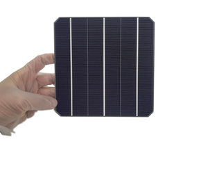 单晶硅太阳能电池片三线连续 21.3% 效率正A级 5.204W  台湾原包