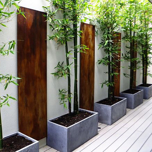 大尺寸长方形环保耐压纤维水泥花坛种菜盆简约别墅花园一米菜园