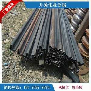 椭圆钢管异形镀锌平椭圆铁管15*25 镀锌异型铁管 扇形管 半圆管