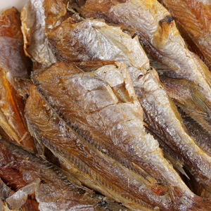 烟台特产海产品香酥小黄鱼500g零食即食小包装海鲜干货香烤小黄鱼