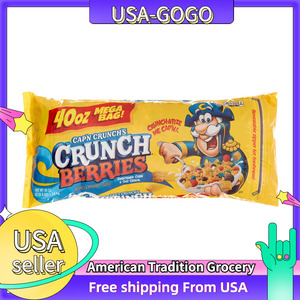 美国发货Cap n Crunch Breakfast Cereal早餐水果速食燕麦家庭装
