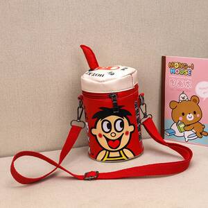 旺仔包包小清新旺仔牛奶小背包单肩斜挎包包个性零食包包休闲包包