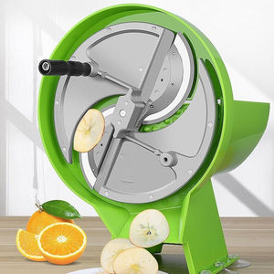 拜杰(bj)蔬果切片机多功能手摇切片器小型商用切片机切水果切蔬