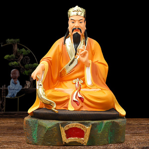 新新款黄大仙神像店铺家用供奉摆件黄初平家居供奉摆件树脂佛像