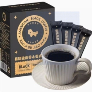 美式黑咖啡速溶咖啡粉0糖0脂双泡提神运动咖啡豆饮料固体阿拉比