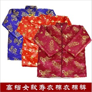 老人丝绸衣服女