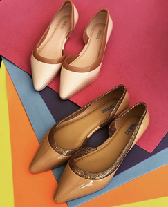 2020夏季新巴西梅丽莎女鞋单鞋果冻鞋香香鞋 melissa尖头平底凉鞋