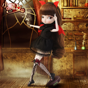 小恶魔吸血鬼娃娃6分14个球关节bjd人形sd玩偶换眼睛改妆换装