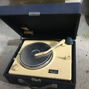 老式电唱机二手旧电唱机8090年代老上海复古怀旧道具老物件旧物件