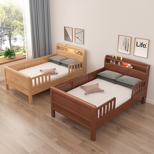 2米1.35养老院高脚床带护栏扶手加宽拼接床