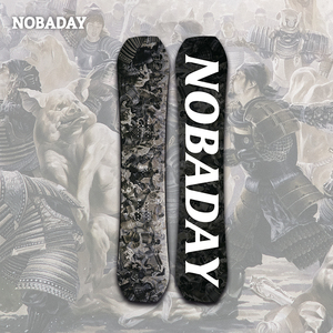 【最单板】nobaday单板滑雪板 男款全能滑行板camber板型 双向板
