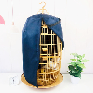 玄凤虎皮鹦鹉绣眼加厚方形鸟笼罩衣笼布遮光保暖欧式圆形鸟笼笼衣