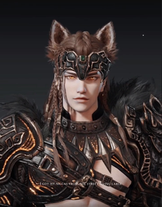 永劫无间捏脸数据 永杰永结特木尔耳沙男风男狼耳狼尾【北极】