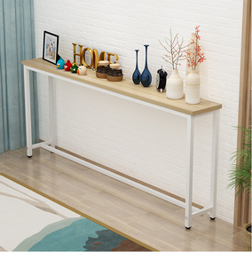 床尾置物窄柜柜子卧室长条靠墙床边夹缝带门立柜实木门口墙边置物