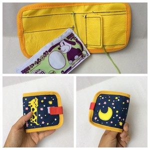 外贸日本婴幼儿宝宝仿真钱包银行卡硬币现金布艺过家家玩具