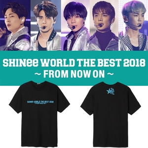 SHINee世巡演唱会温流金钟铉金基范崔珉豪李泰民周边同款短袖T恤