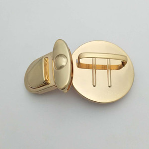 皮包扣锁配件卡扣式女包包插锁金属五金手工高档维修零件diy材料