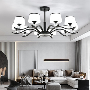 客厅吊灯2021年新款现代简约家用高档大气主卧室北欧风格轻奢灯具