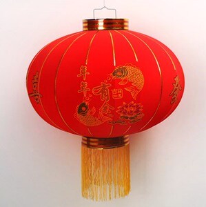 5米二米1.2m挂饰40cm50厘米大红灯笼喜庆60cm中式25wcm手工过年