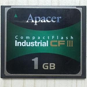 原装Apacer宇瞻CF卡 1GB CF 1G 军工业级 工控机 ATM机用 CF III