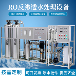 电解水edi模块超纯水设备去离子过滤器RO反渗透大型双级单级定制