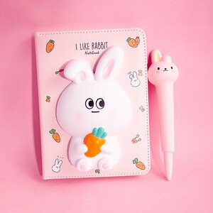 独角兽减压手账本笔记本女孩日记本可爱小学生解压本套装礼盒