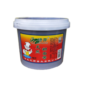 正品包邮绿芳甜面酱3.5kg 炸酱面煎饼大葱蘸大酱烤鸭蘸酱京酱肉丝