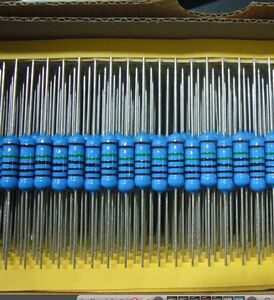 金属膜电阻 mf2w 20k 1% 发烧友 粗全铜脚 音色均衡