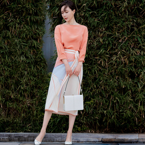 正品代购susu maxmara女装夏新款明星陈数同款气质两件套装连衣裙