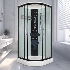 整体淋浴房一体式家用浴室扇形玻璃简易隔断洗澡封闭式洗浴沐浴房