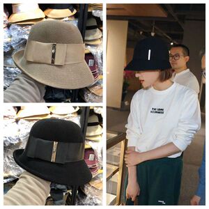 o孙俪同款渔夫帽子女遮阳防晒太阳帽