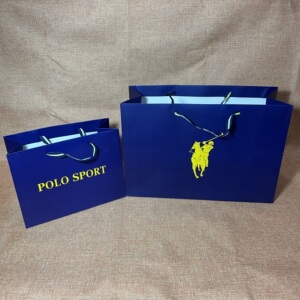 polo sport保罗运动 纸袋 手提袋子 购物袋 服装礼品袋