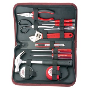 【礼盒礼品】促销价！力易得-12件便携工具包 家用工具组套 E1125