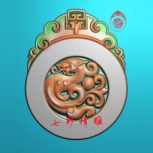 精雕玉雕图仿古兽