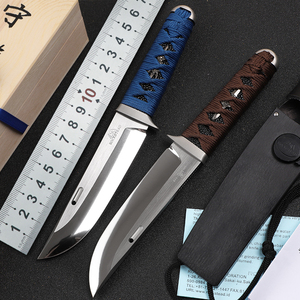 日本花田洋运进口zdp189钢高硬度野外生存刀冷兵器防身锋利刀具