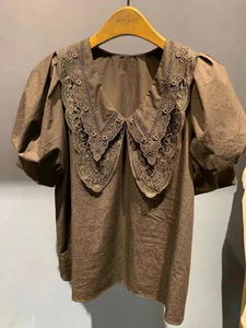 谜底国内专柜正品代购2021年春款女装上衣211ms0127     原629