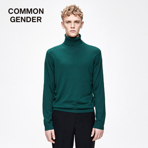 【划算价】moco男装cg品牌冬季修身保暖休闲毛衣时尚帅气羊