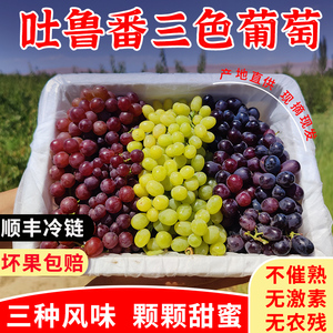 哆哆瞄旗舰店天猫新疆特产葡萄干超大特级绿香妃王黑加仑红提混合果