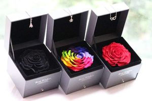 best wishes永生花首饰礼盒 七夕情人节生日礼物送女友 顺丰包邮