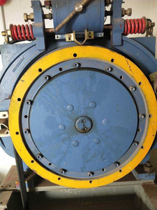 三菱电梯曳引轮永磁同步主机轮菱云2凌云400*5/6*8曳引机轮zpml