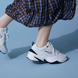 nike/耐克 m2k tekno女鞋薄荷绿老爹鞋休闲复古跑步鞋 ao3108-013