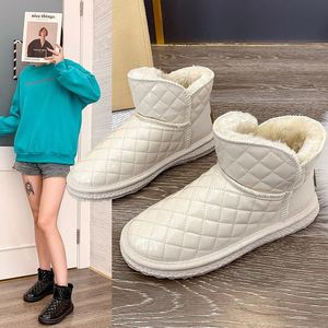 雪地靴学生加绒加厚短筒秋冬新款韩版女式保暖2022皮靴棉靴