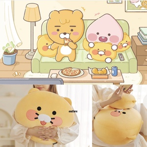 韩国kakao friends春植秋裤猫咪减压毛绒玩偶大抱枕公仔娃娃礼物